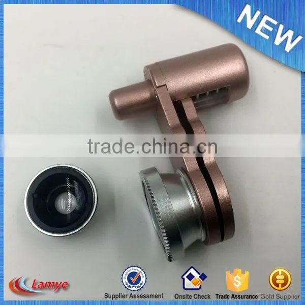 Top Selling Products Universal Clip Fisheye Lens Mini Camera Lens for Smartphone Gold Manufacture photo-4