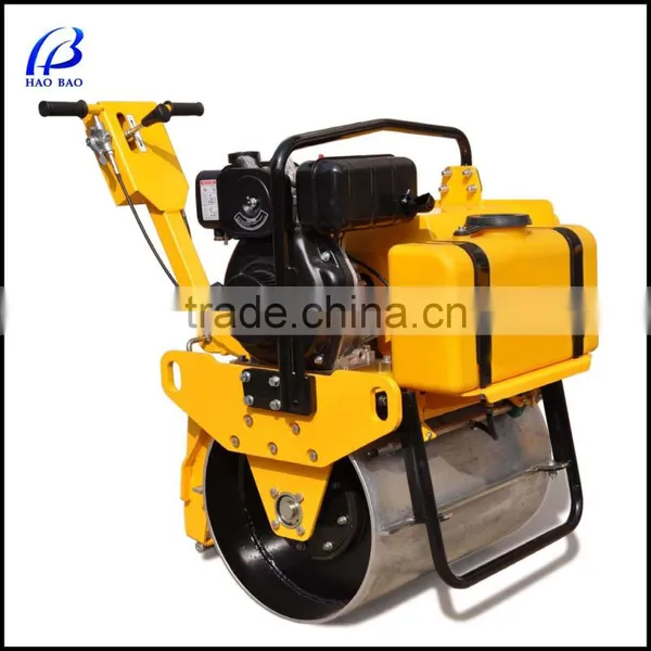 Gasoline Engine Mini Walk-behind Single Drum Road Roller YL24/24C photo-2