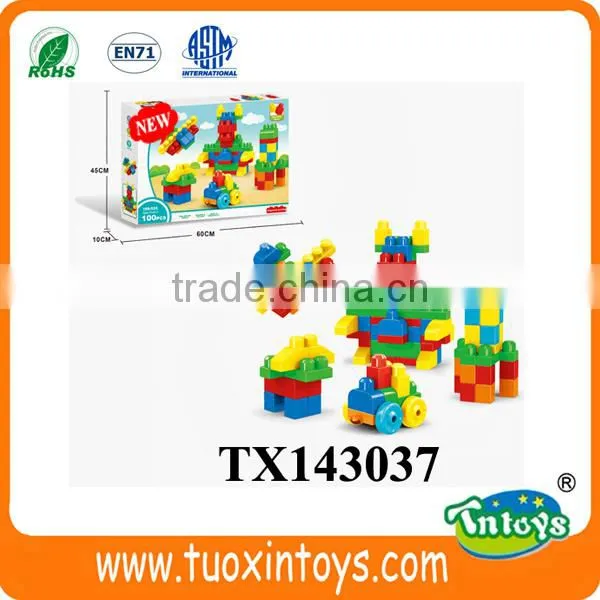 Big Plastic Building Block (100pcs) Intelligent Toys photo-3