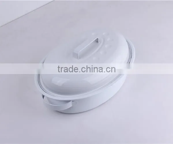 Higher Cooking Temperature Enamel Home Roaster Pan photo-3