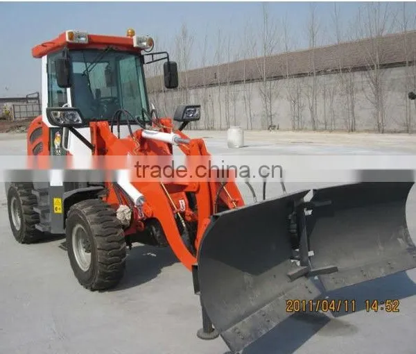Snow Plow for Mini Wheel Loader ZL-15F Euro III photo-6