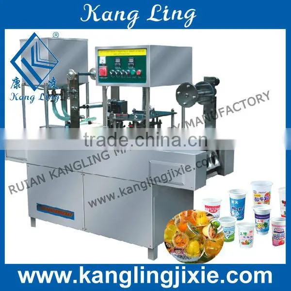 Beverage Fill Seal Machine / GD2 Series Cup Filling Sealing Machine