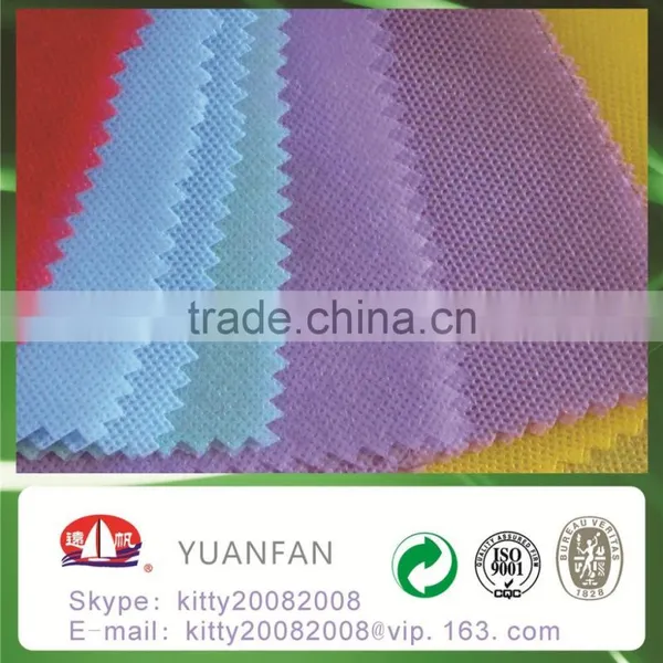 Low Price Recycled Non-woven Fabric Made in China Zhejiang Yuanfan Nonwoven Co.,ltd./ pp Nonwoven Fabric / pp Non Woven Fabric photo-6