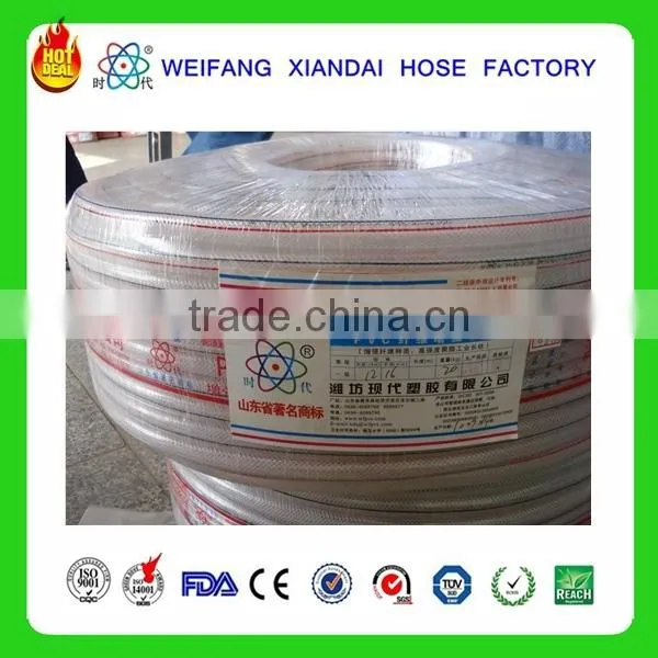 2016 Flexible Pvc Fiber High Intensity Polyseter Reinforced Hose photo-6