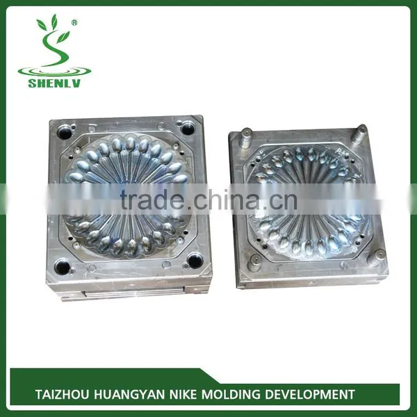 High Quality Disposable Knives, Forks, Spoons Plastic Mold Making, Spoon Mould Shipping From China