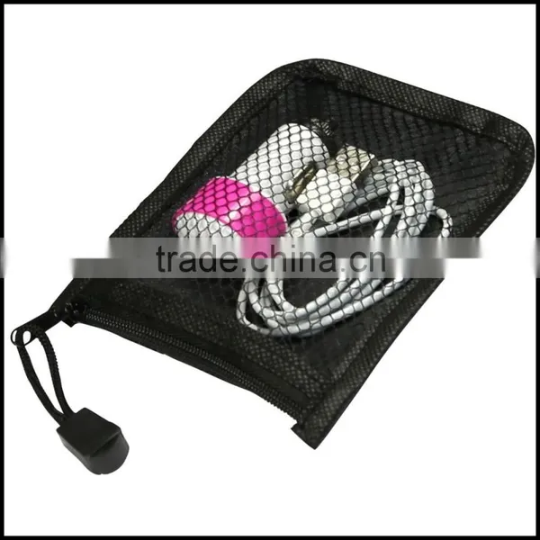 Easy to Carry Small Pouch for Earphone,earphone Polyester Bag photo-3