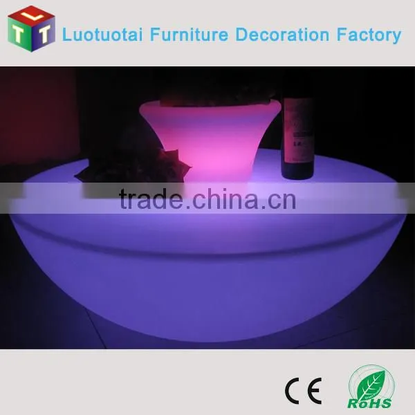 RGB Decorative Color Change Led Furniture /bar Table With Multicolor Change photo-3