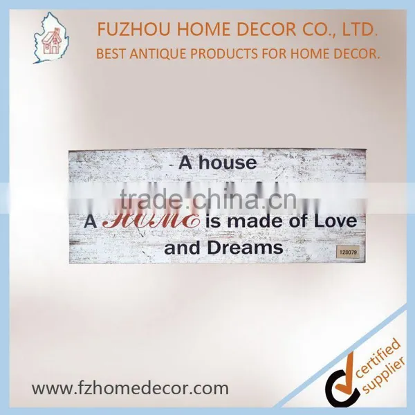 Decorative Wooden Plague With Colorful Printing photo-6