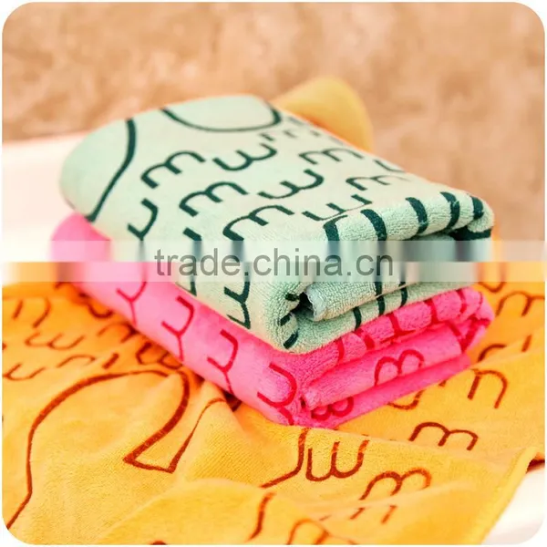 Q085 Fiber Hair Shower Face Towel photo-2