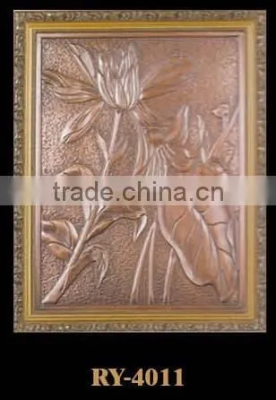Customed Design Luxury Antique Aluminum Wall Mural Decoration photo-2