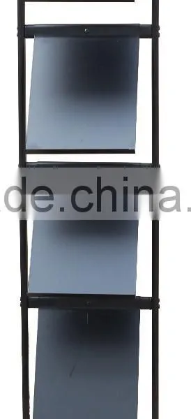 2016 Hangzhou Library Metal Newspaper Stand Rack Book Rack photo-3
