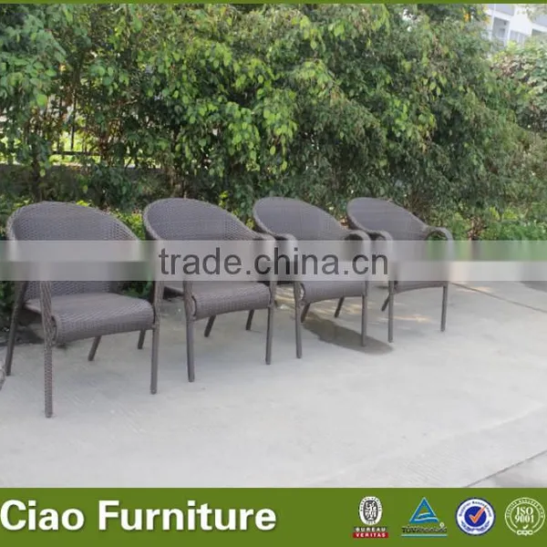 Garden Furniture Aluminum Coffee Table and Chair Set photo-2
