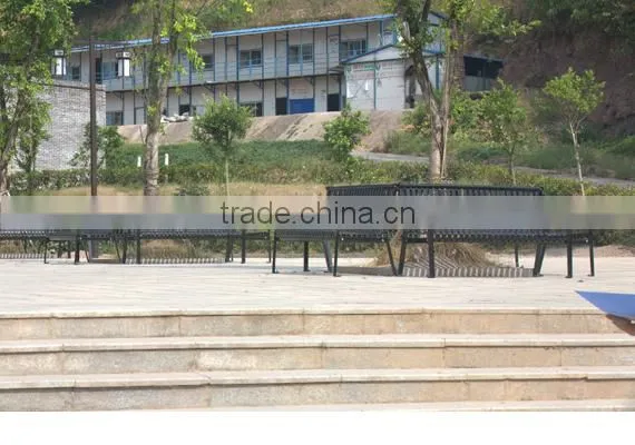 Outdoor Iron Garden Bench photo-6