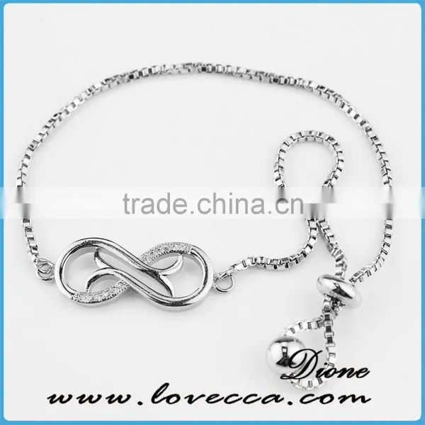 Gold/ White Gold Plated Wedding Jewelry Fashion Jewelry Micropave Zircon Jewelry Bracelet photo-2