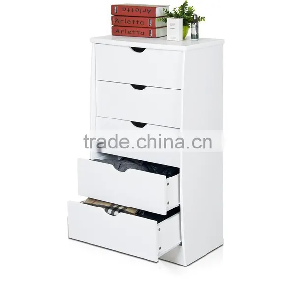 2014 Popular White Bedroom Furniture Set, White 4-drawer Cabinet photo-2