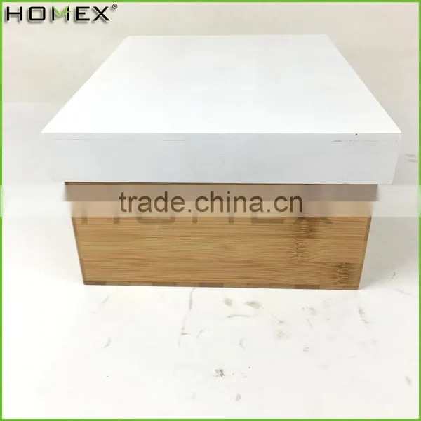 Bamboo Stackable Storage Box Storage Units Homex BSCI/Factory photo-4