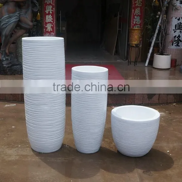 Customized Made Fiberglass Flowerpot photo-4