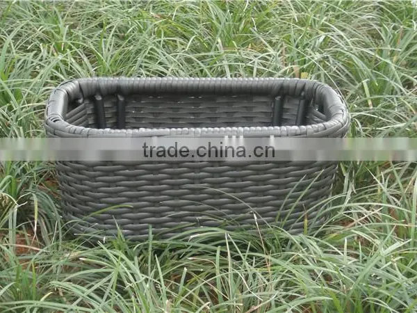Aluminum Outdoor Furniture Waterproof Rattan Basket Storage Boxs photo-6