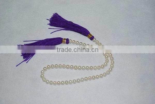 6-6.5mm White Round Akoya Pearl Strand photo-2