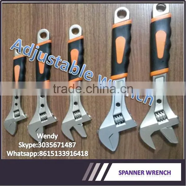 Tool Set American Type of Adjustable Pipe Wrench