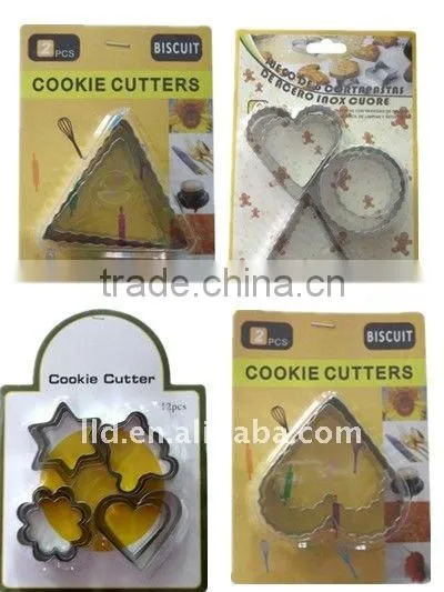 111333 BISCUIT COOKIE MOLD METAL COOKIE CUTTER