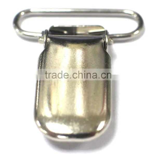 1 Inch Fashion Garment Metal Suspender Clip With Plastic Teeth Inside for Garment, 1 Inch High Quality Fashion Metal Clip photo-6