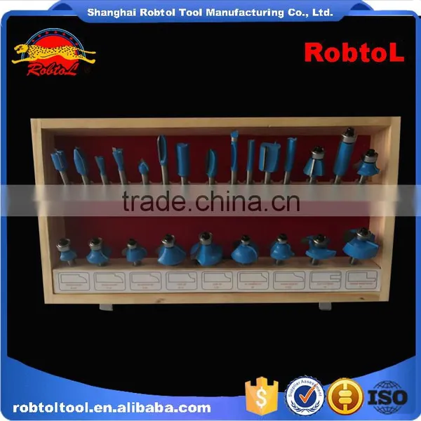 24 Pcs Wood Router Bit Set Kit 8mm Shank for Woodworking Tungsten Carbide End Mill Cutting CNC Carved Engraving Milling Cutter photo-6