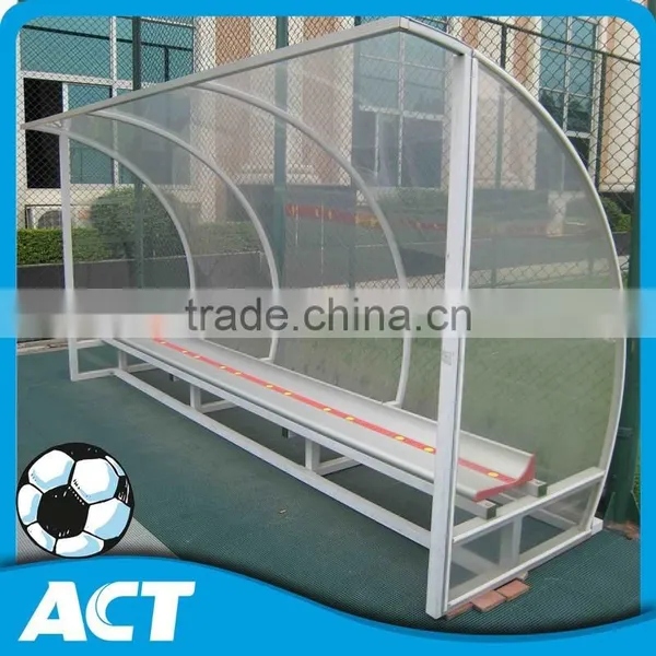Professional Galvanized Steel Frame Football Soccer Dugout Shelter photo-3