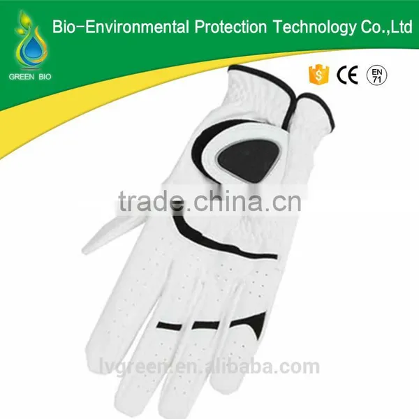 2015 Jiangsu Green Golf Glove Men and Women Cabretta Leather Golf Gloves photo-3