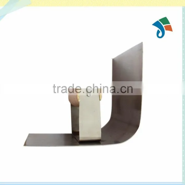 Carbon Steel Wooden Handle Coving Trowel Corner Trowel Inside Corner photo-5