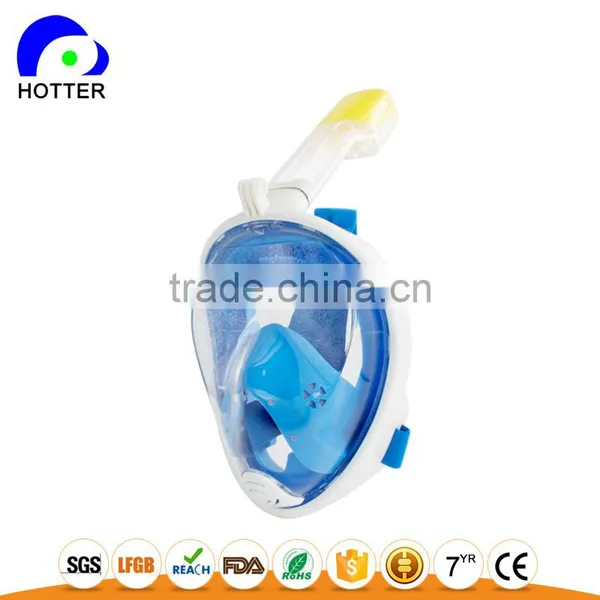New Premium Easy Breath Snorkel Mask Full Face 180 Degree Snorkel Mask photo-4
