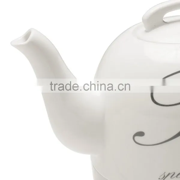 Flower Tea Kettle Electrical Ceramic Kettle photo-4