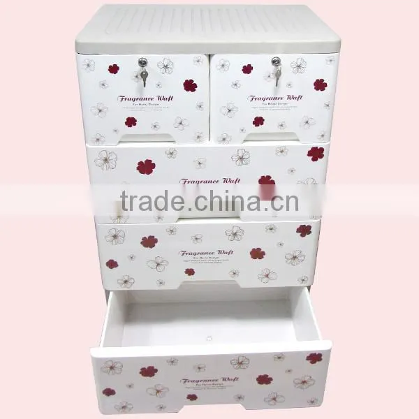 4 Layers Cabinet Plastic Drawers photo-5