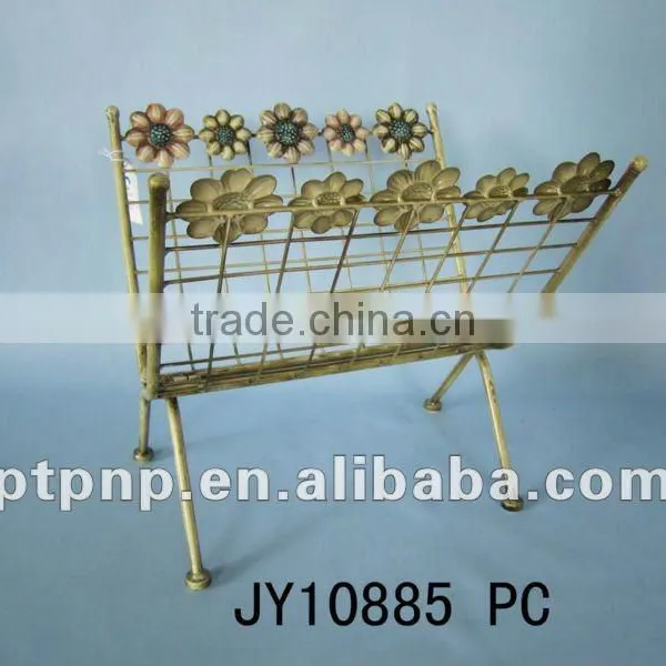 Decorative Metal Newspaper Holder