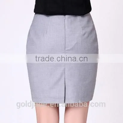 OEM 2016 Ladies High Waist Pencil Skirt Women Formal Skirts Designs photo-3