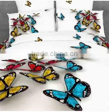 Hot Selling New Design 100 Cotton Digital Printed Flat Bed Sheet / Fitted Sheet photo-3