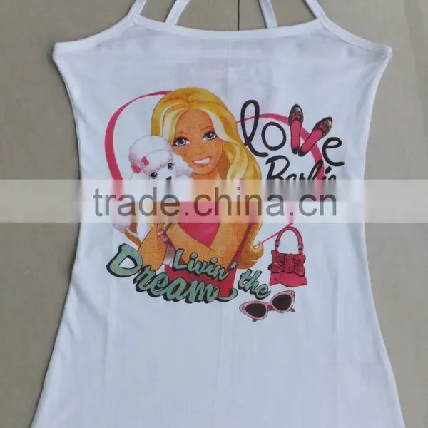 100% Cotton Girls Sleeping Dress, Girls Beach Dress, Printed Cotton Tops photo-2