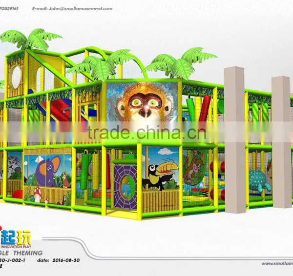 Jungle Themed Indoor Playground With Ce Certificate photo-2