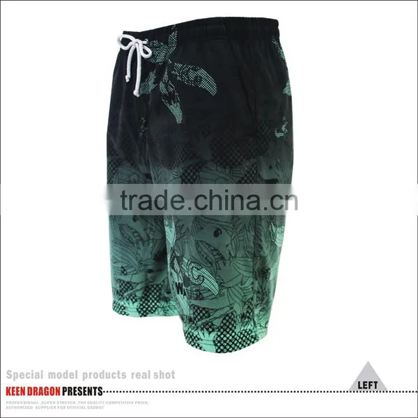 2016 NEW COLORFUL PRINTE BOARD SHORTS FOR MAN WITH BACK POCKET SWIM SHORTS photo-3