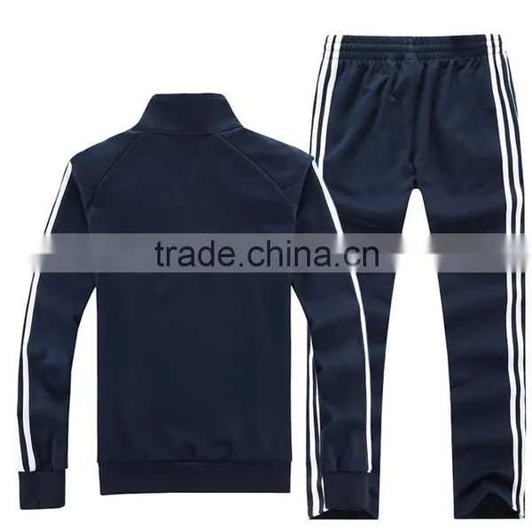 Wholesale Custom Made High Quality Lovers' Mens Cotton Sweat Track Suit photo-5