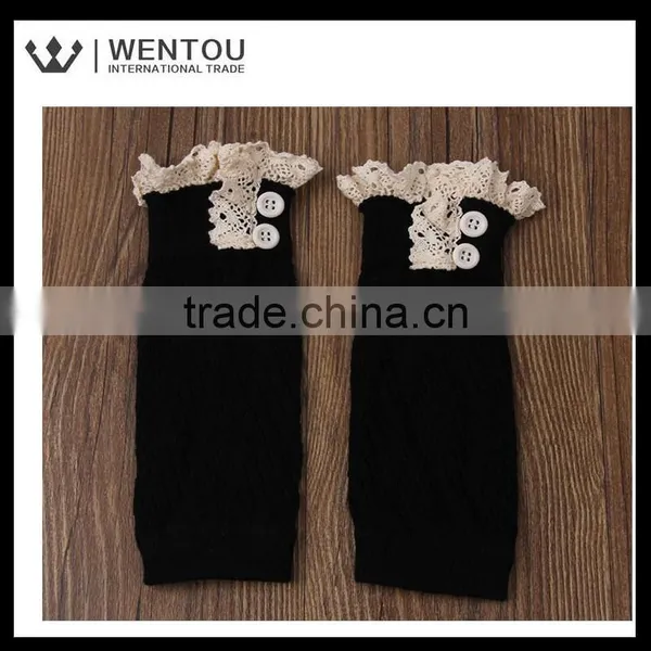 Wholesale Baby Lace Kint Leg Warmers photo-5