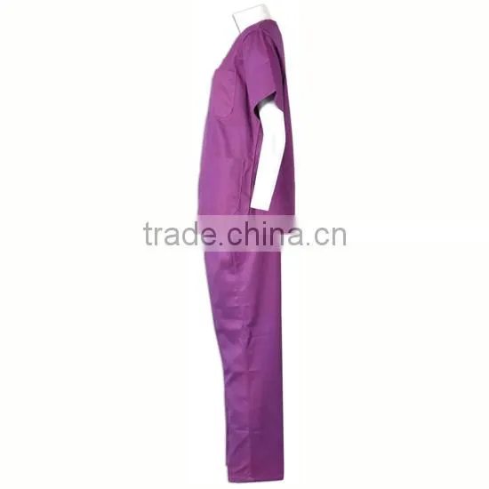 Popular Purple Medical Nurse Uniform Hosptial Uniform photo-4