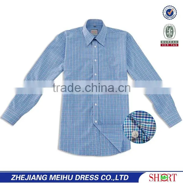 Manufactures Dress Shirt for Men Classic Egyptian Cotton Shirt photo-2