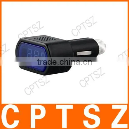 USB Car Voltmeter / Digital Auto Voltage Detector / Battery Voltage Meter Monitor Detector Count photo-2