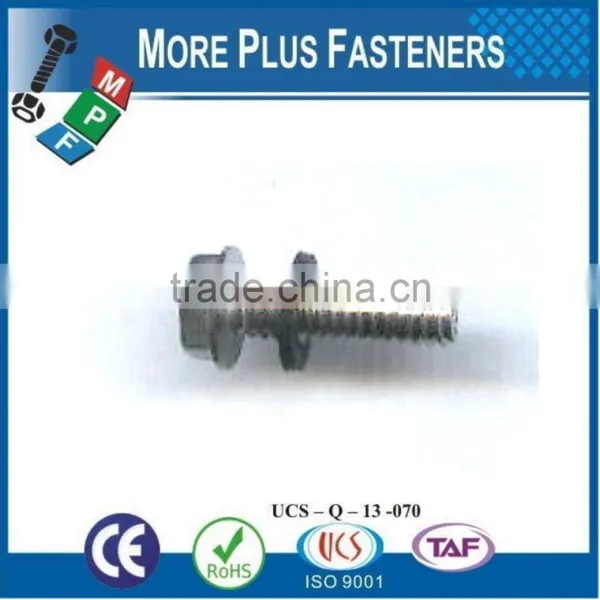 Made in Taiwan Indented Hexagon Washer Head SEMS Screw photo-3