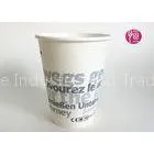 12 oz Recycled Paper Cups For Hot Beverage Such As Coffee / Milk