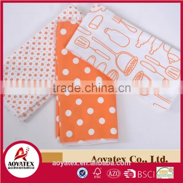 2016 Popular Warp Knitting& Weft Knitted&jacquard Towel, Weave Printed Cheap Microfiber Towel,strip Microfiber Towel photo-4