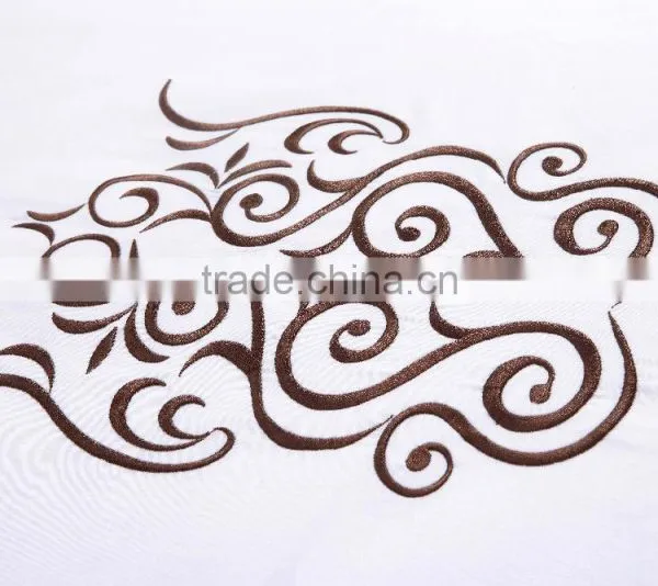 Embroider Hotel Bedding Set Satin, Bedsheets Bedding Set in Guangzhou photo-2