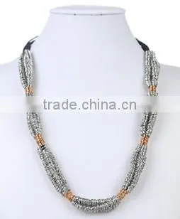 2015 Fashion Metal Chain Necklace Circle Necklace284 photo-2