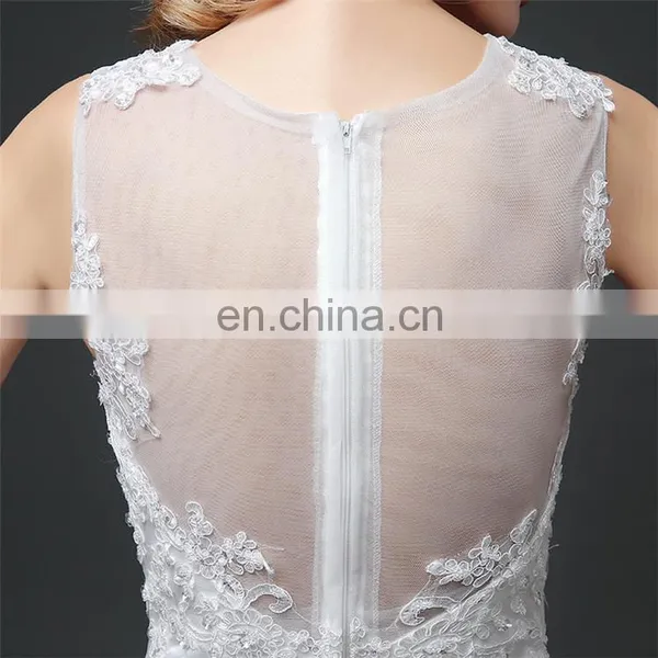HS1609 2016 Latest Mermaid Long Train Bridal Wedding Dress Ball Gown photo-4